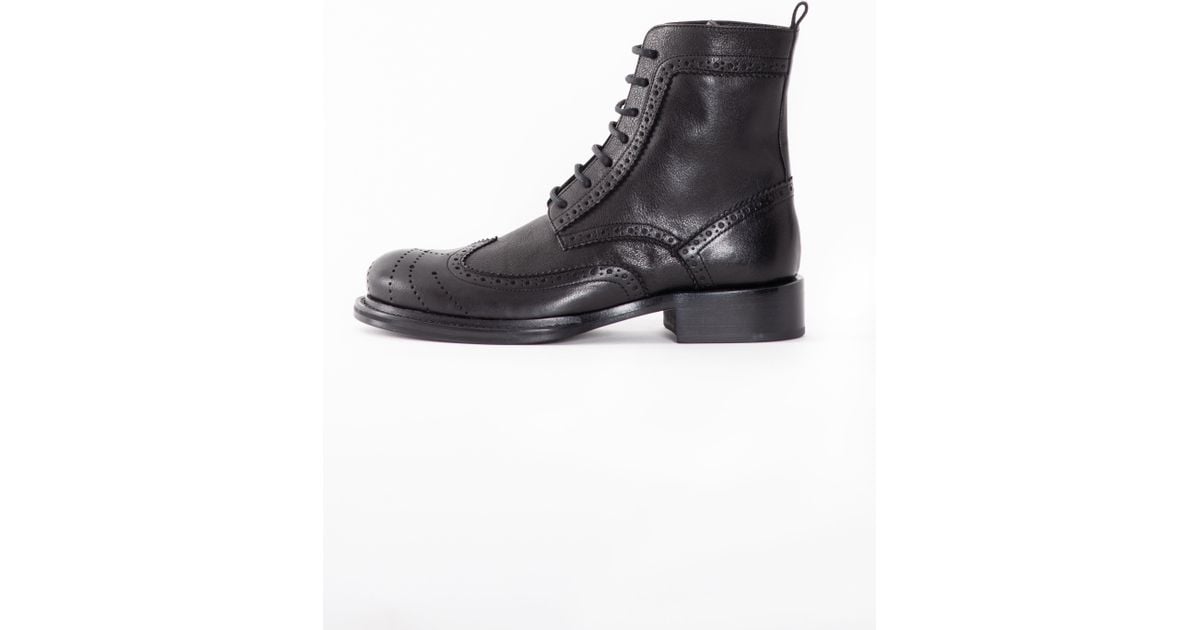 ann demeulemeester canyon boots