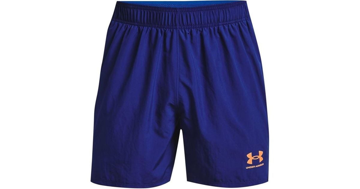 Under Armour Accelerate Shorts in Blue for Men Lyst UK