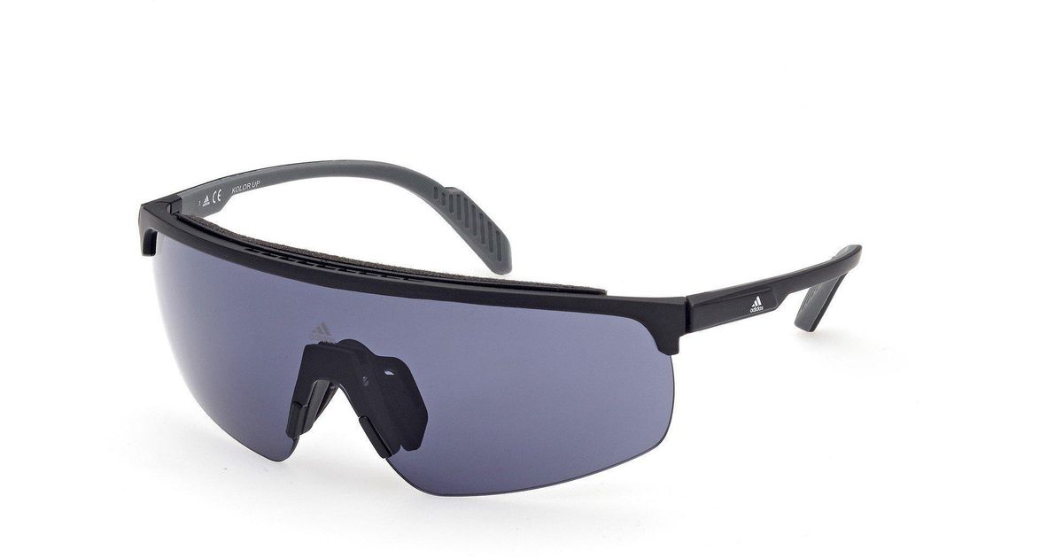 Adidas Blue Plastic Sunglasses main image 1
