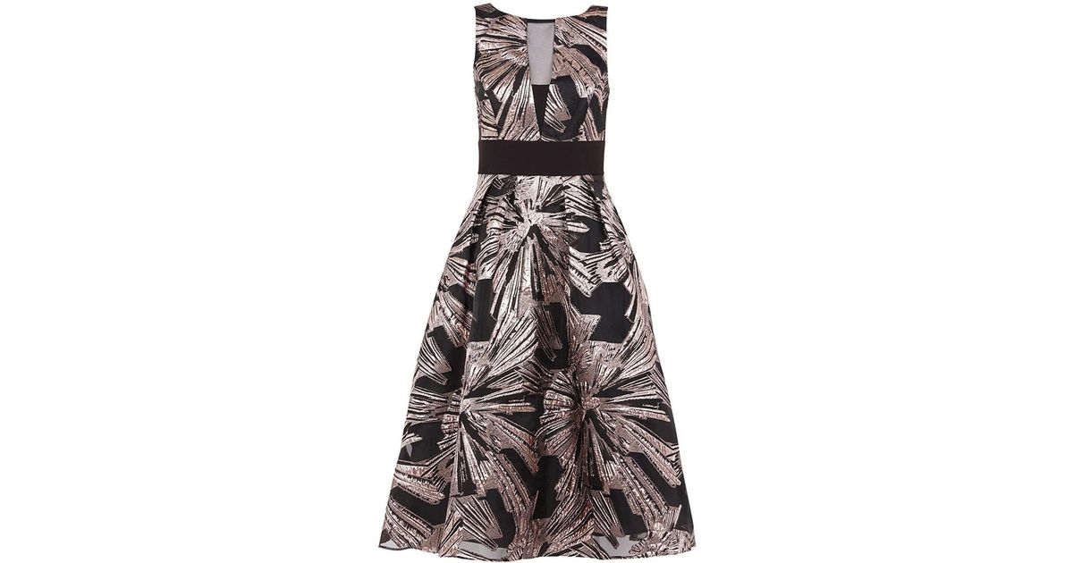 emele jacquard dress