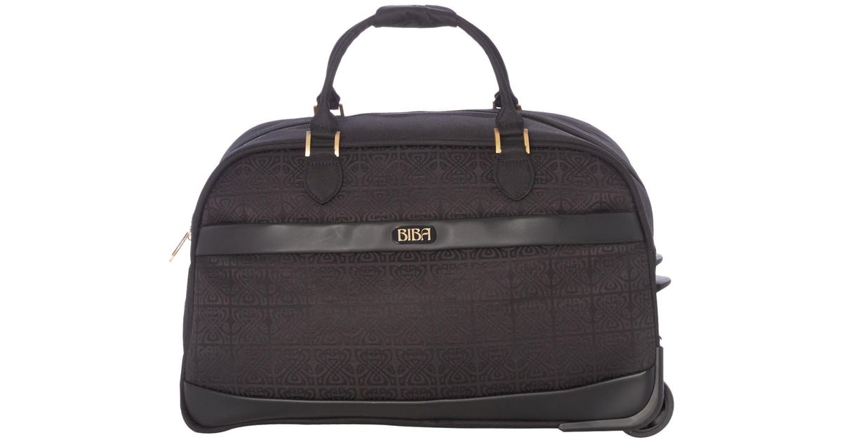 biba opulence wheeled travel bag