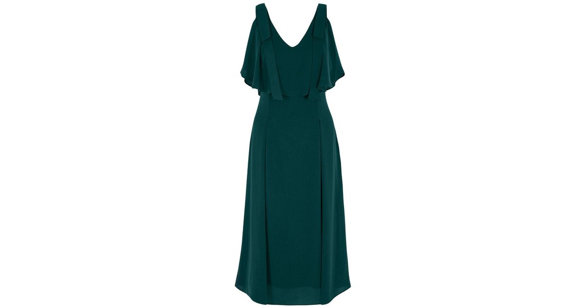 coast imana midi dress green
