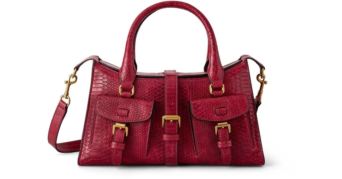 Clean Body Colour In Mulberry Roxanne Cross Body Bags in Red | Lyst UK