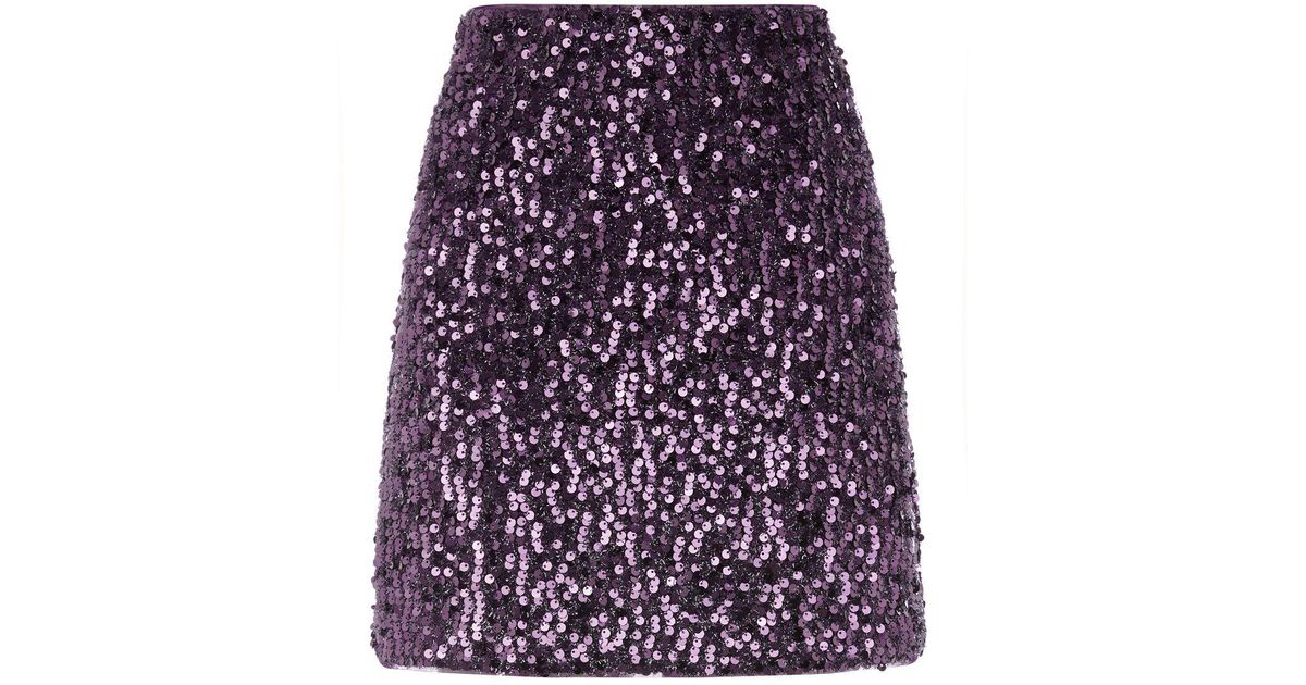 oasis sequin tinsel skirt