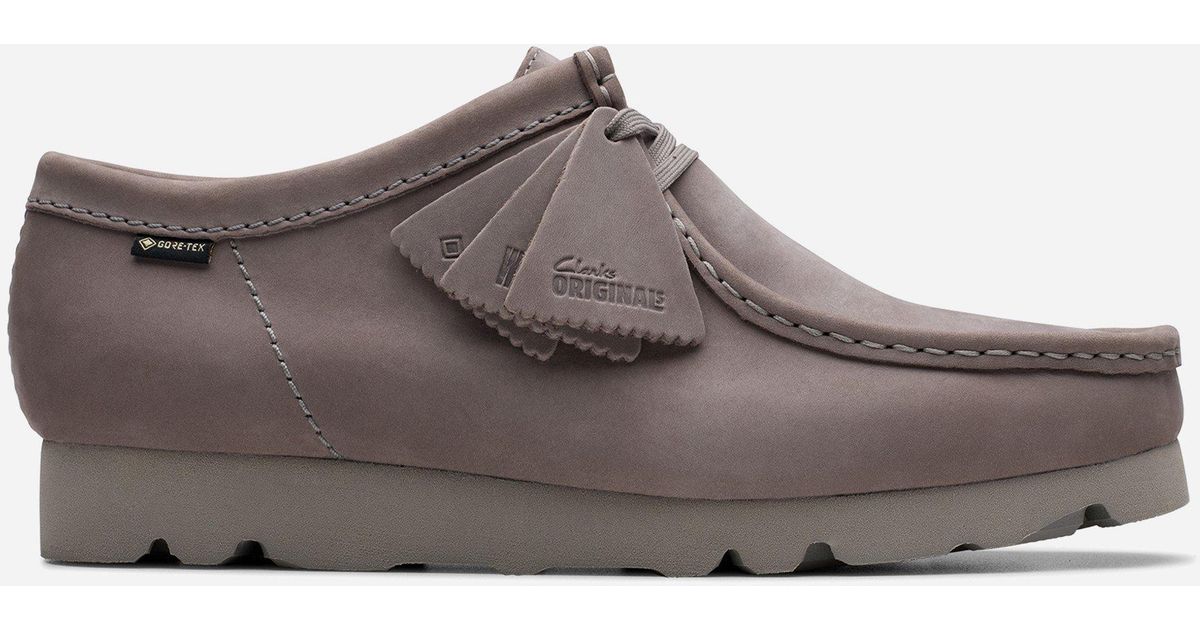 Clarks Wallabee Gtx in Brown for Men | Lyst UK