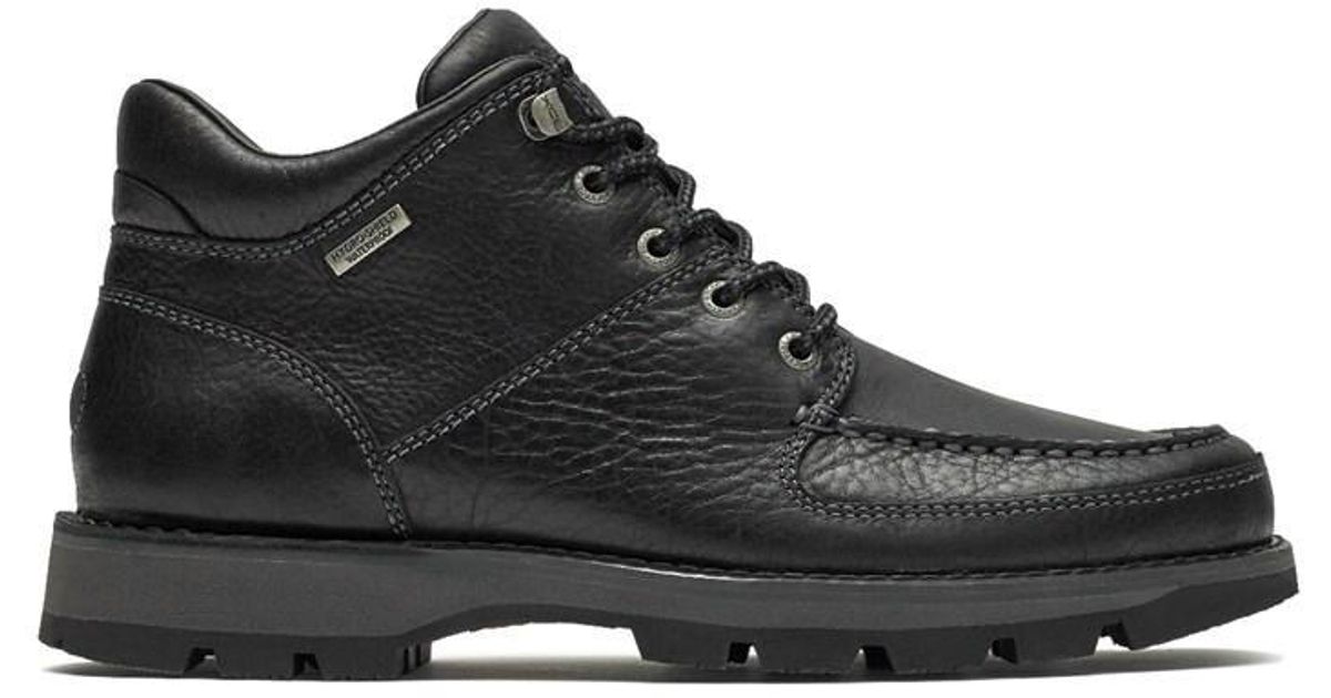 Rockport Umbwe Ii Chukka Boot in Black for Men | Lyst UK