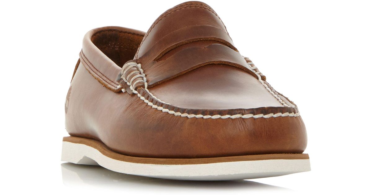 timberland classic boat penny loafers