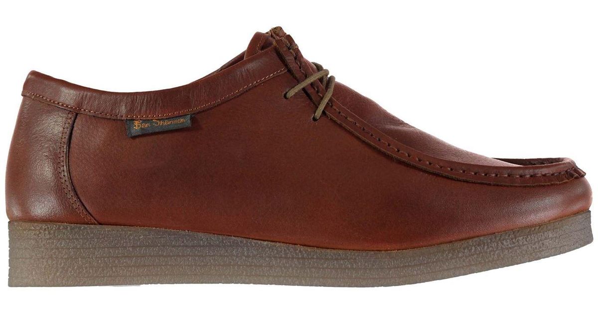 ben sherman quad wallabee shoes