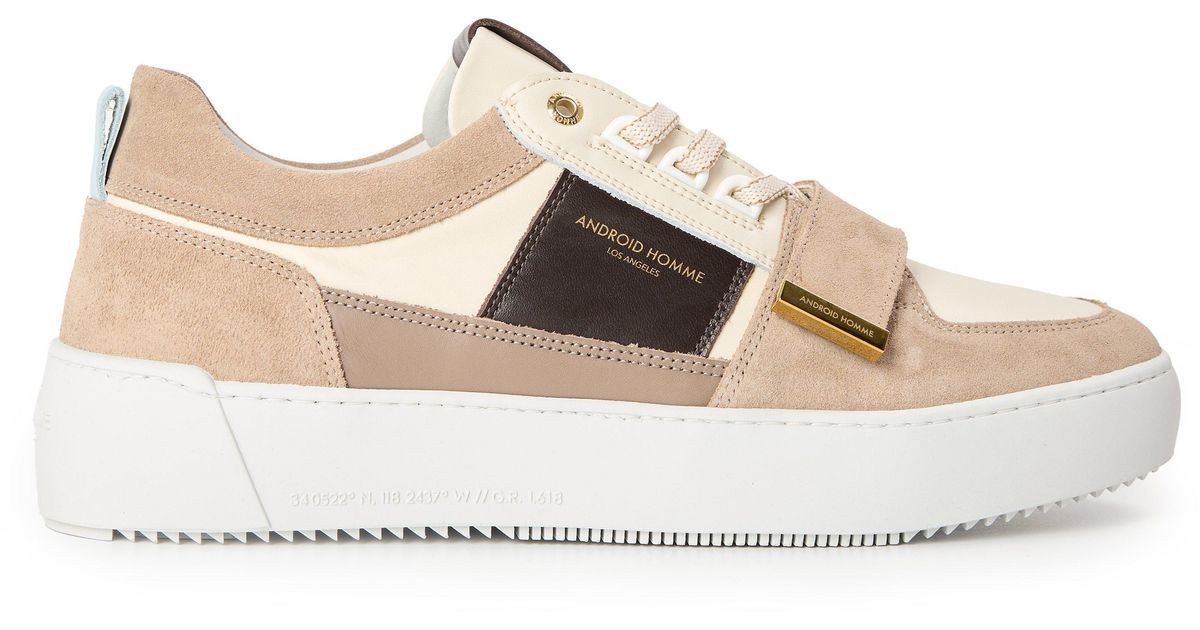 Android Homme Point Dume Low-Top Trainers in Natural for Men | Lyst UK