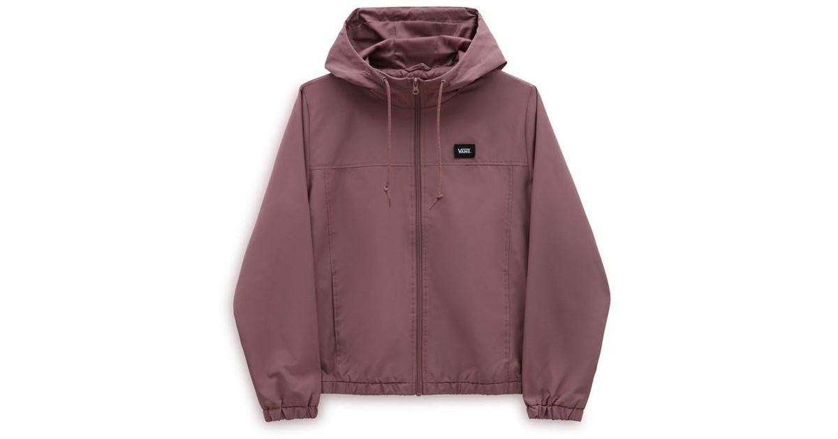Vans windbreaker purple deals