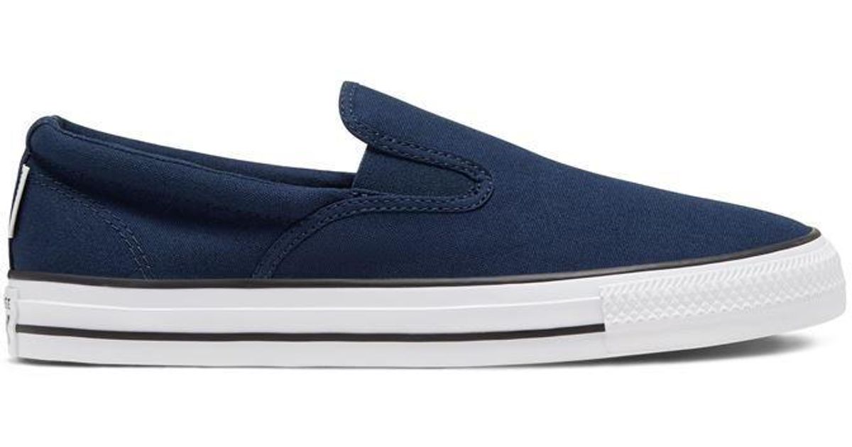 Converse Slip On Trainer in Blue for Men Lyst UK