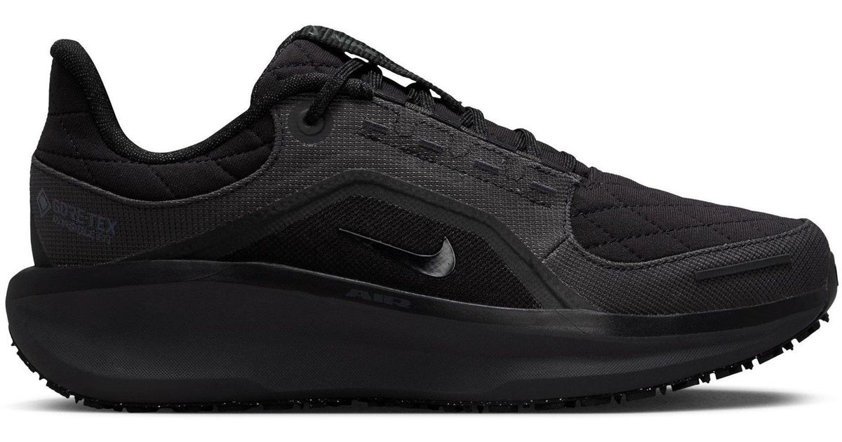Nike Winflo 11 Gore-Tex Weatherized Road Running Shoes in Black | Lyst UK