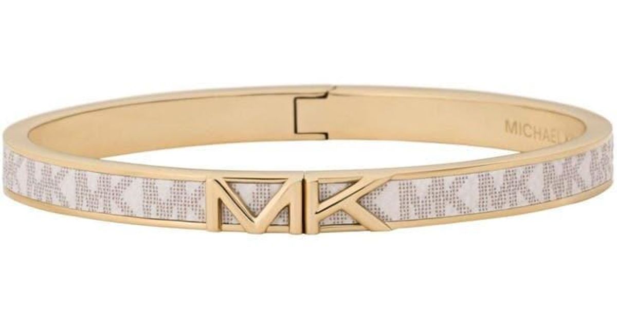 Michael Kors Premium Bracelet Mkj7831710 in Natural | Lyst UK