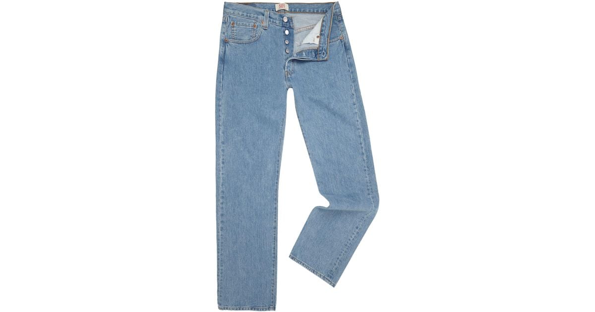 levi's 501 light wash