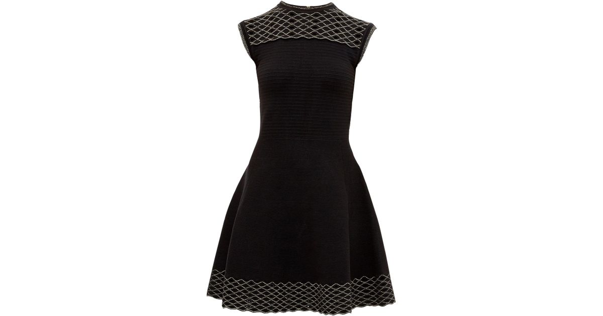 Knitted sparkle skater dress - Black | Outlet | Ted Baker UK