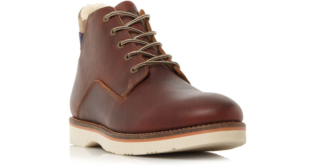 fur lined chukka boots