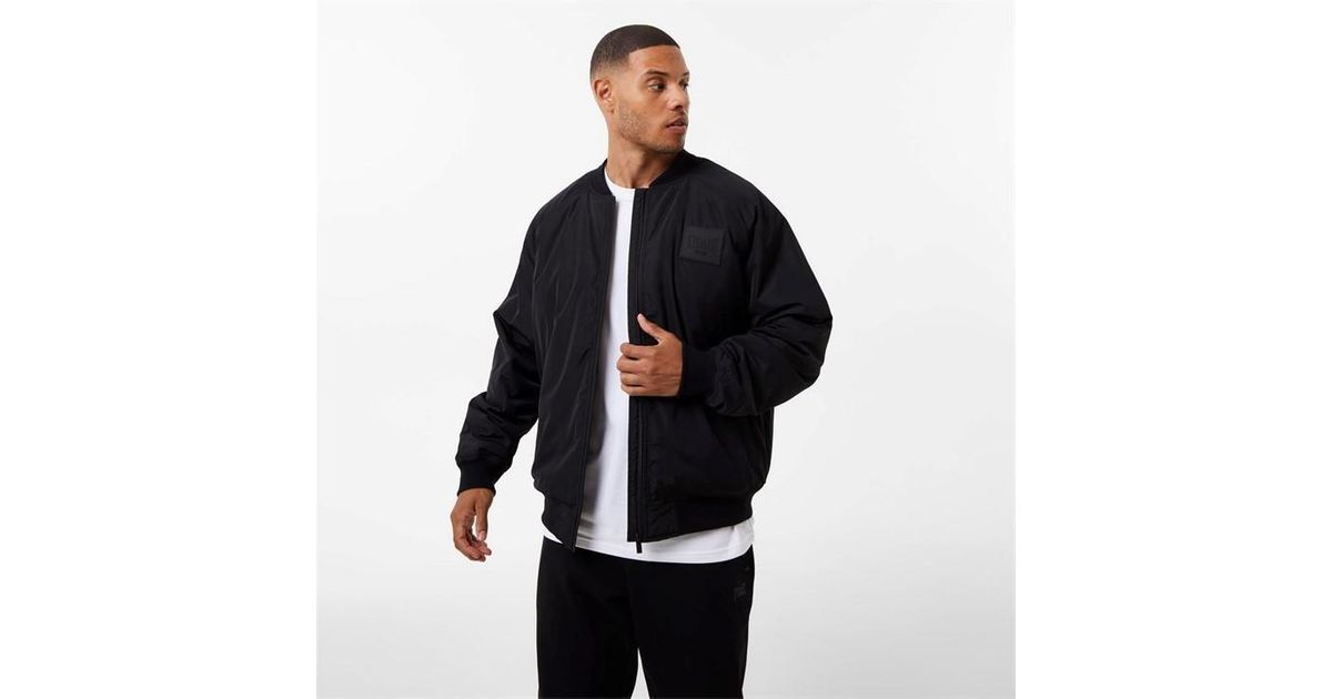 Everlast heavy top bomber jacket mens