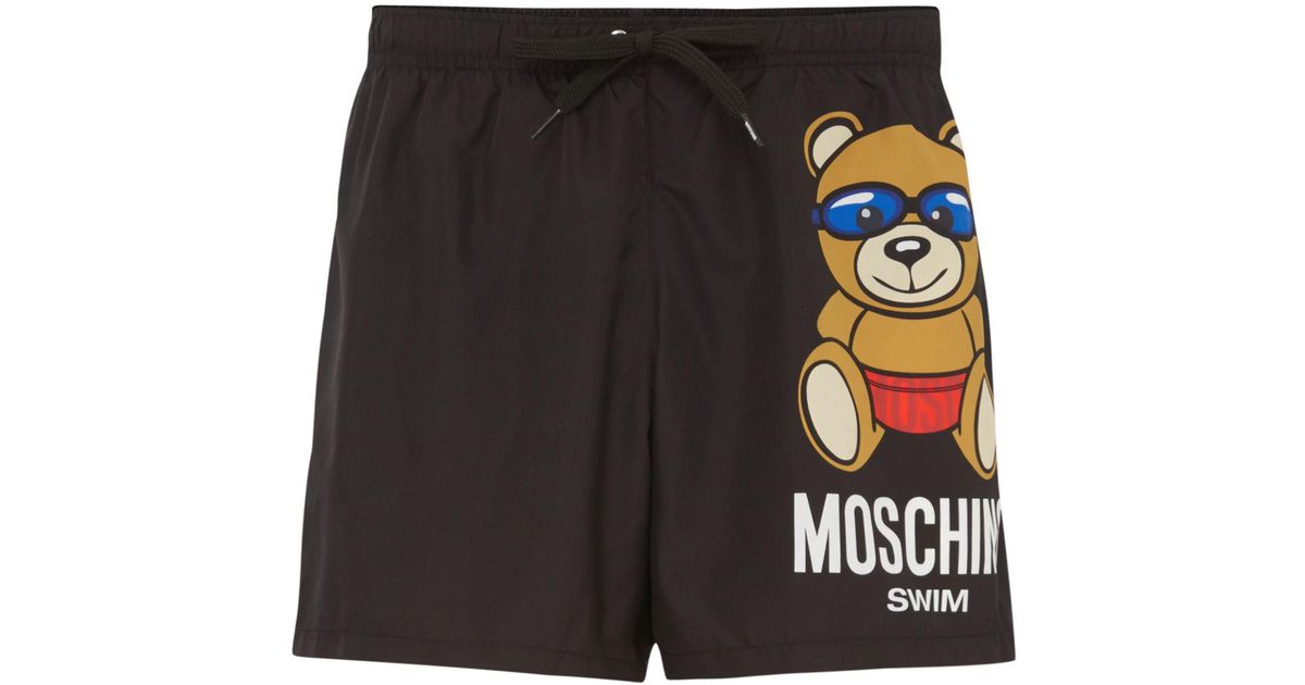 moschino teddy bear shorts