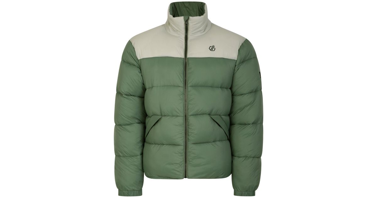 Dare 2b Elative Premium Duck Down Fill Water Repellent Packaway Hooded Active Winter Jacket with Zipped Lower Pockets And Adjustable Fit, Giacca Donna, Lollipop, 10
