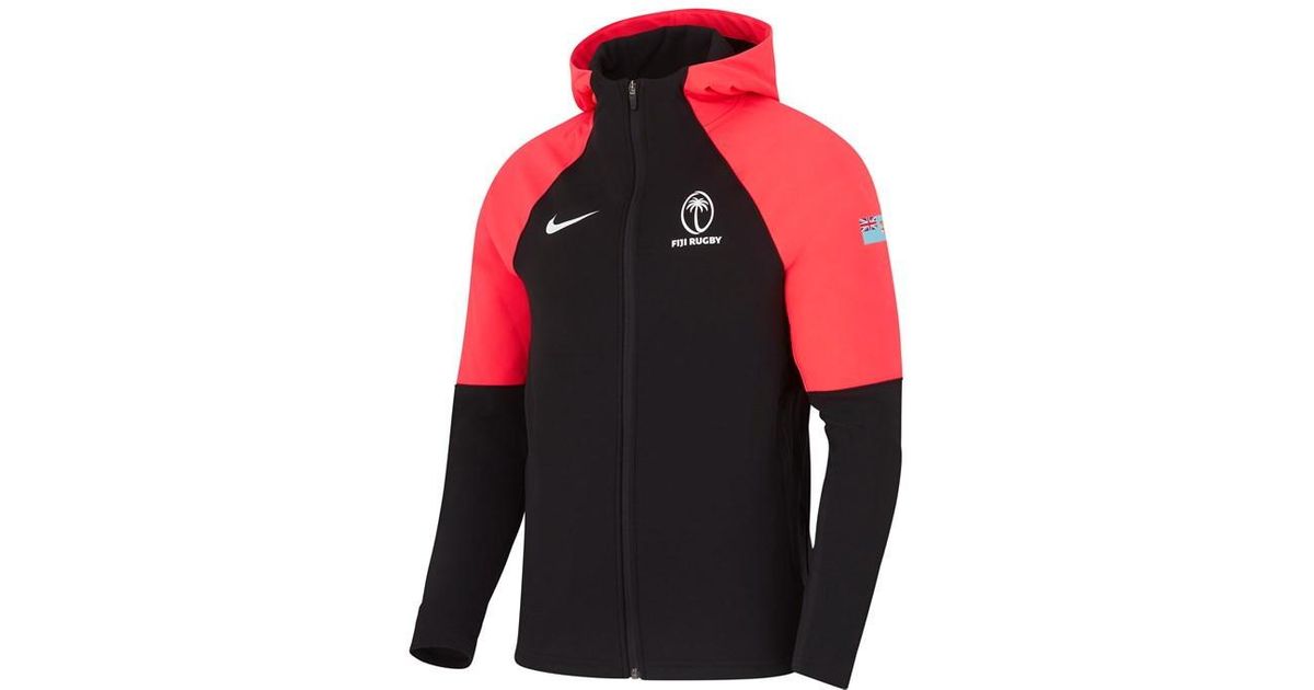 Nike Fiji Rugby Training Hoodie in Red for Men | Lyst UK