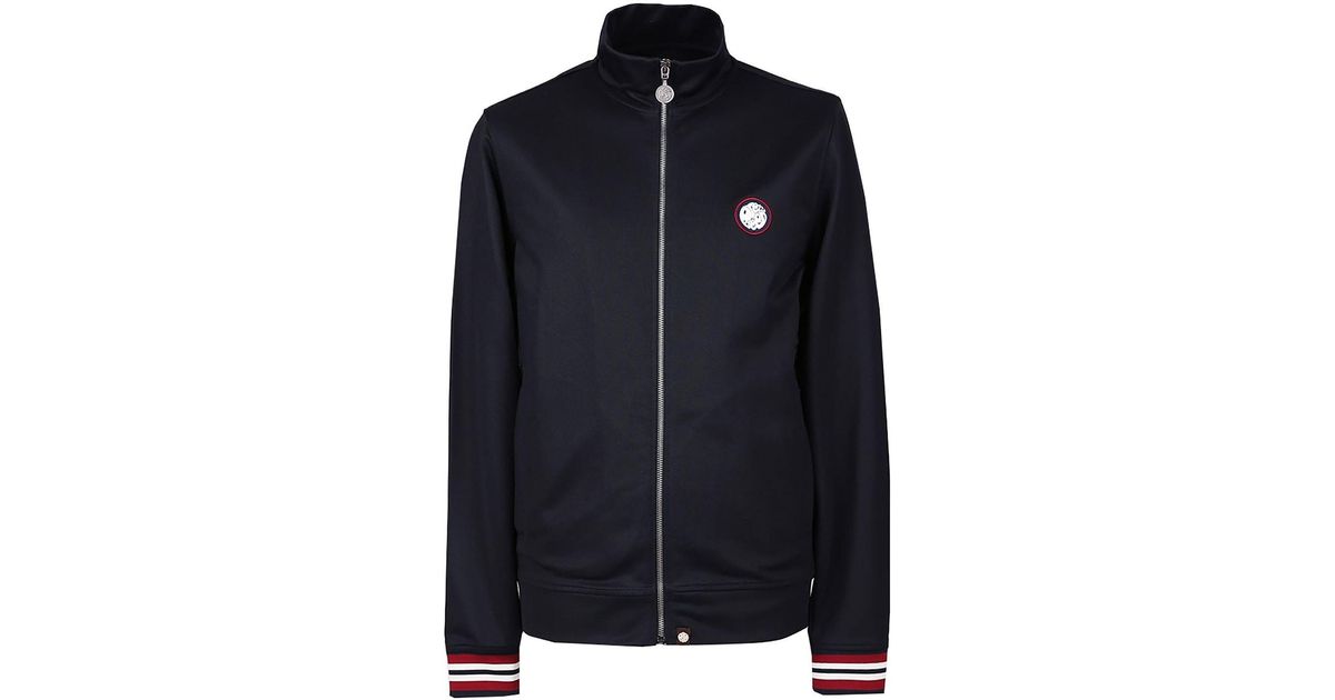 Pretty Green Rib Side Stripe Track Top
