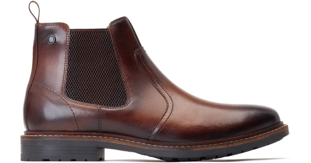 Base Boots Base London Bloom Chelsea Boot in Brown for Men | Lyst UK