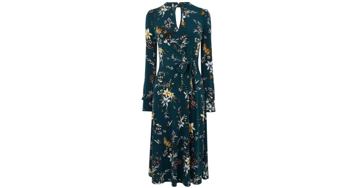 jasmine tie side choker dress
