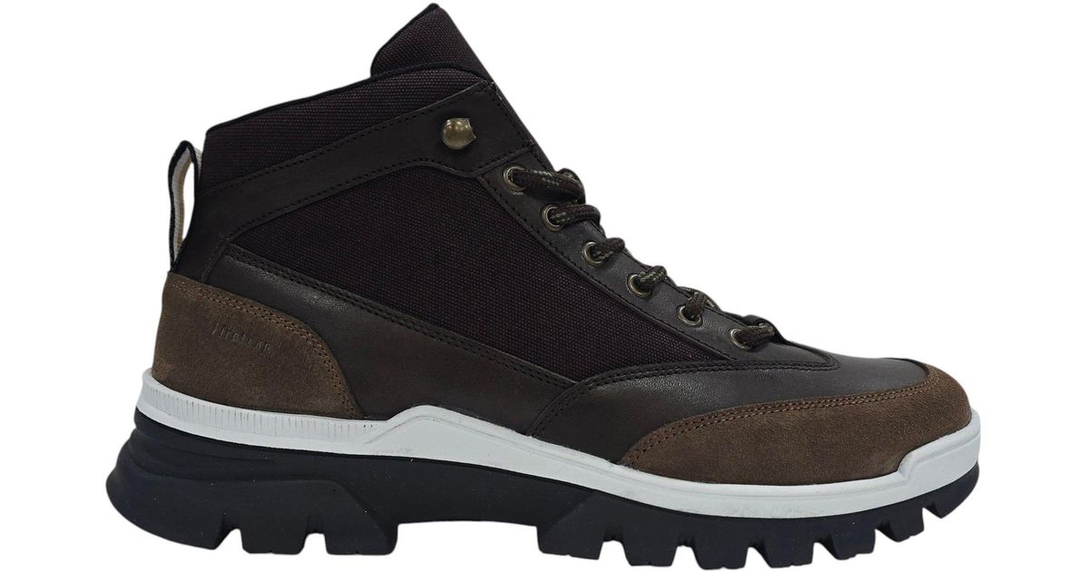 Safety Boot Jason Firetrap Jason Leather Lace Up Hiker Rugged Boots in Black for Men ...