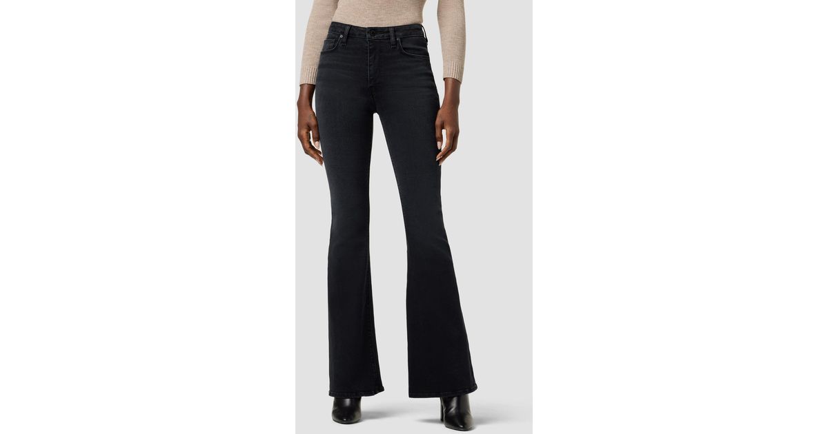 Hudson Jeans Holly Highrise Flare Jean in Blue Lyst