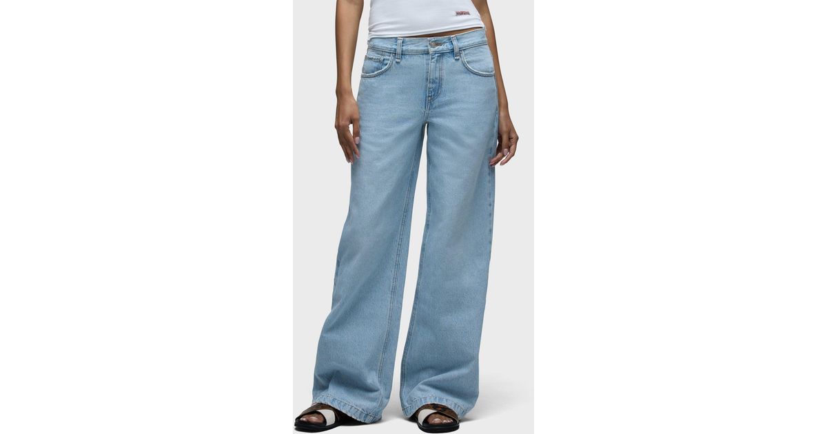 Low Key Rylee Hudson Jeans Rylee Loose Straight in Blue | Lyst