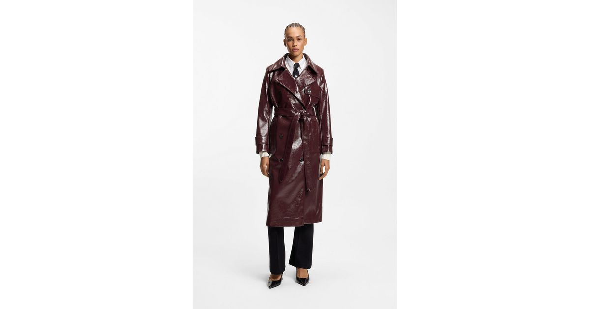 Men's Hugo Maluks2141 Coat in Dark Blue