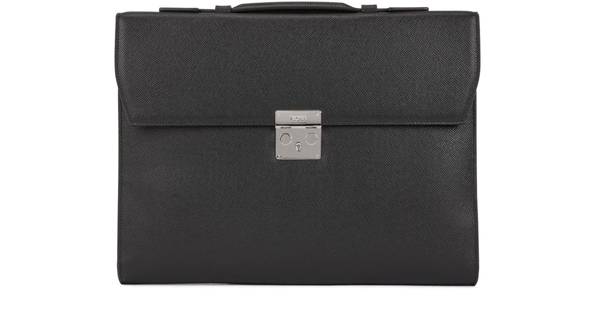 BOSS by Hugo Boss Signature Collection Briefcase In Structured