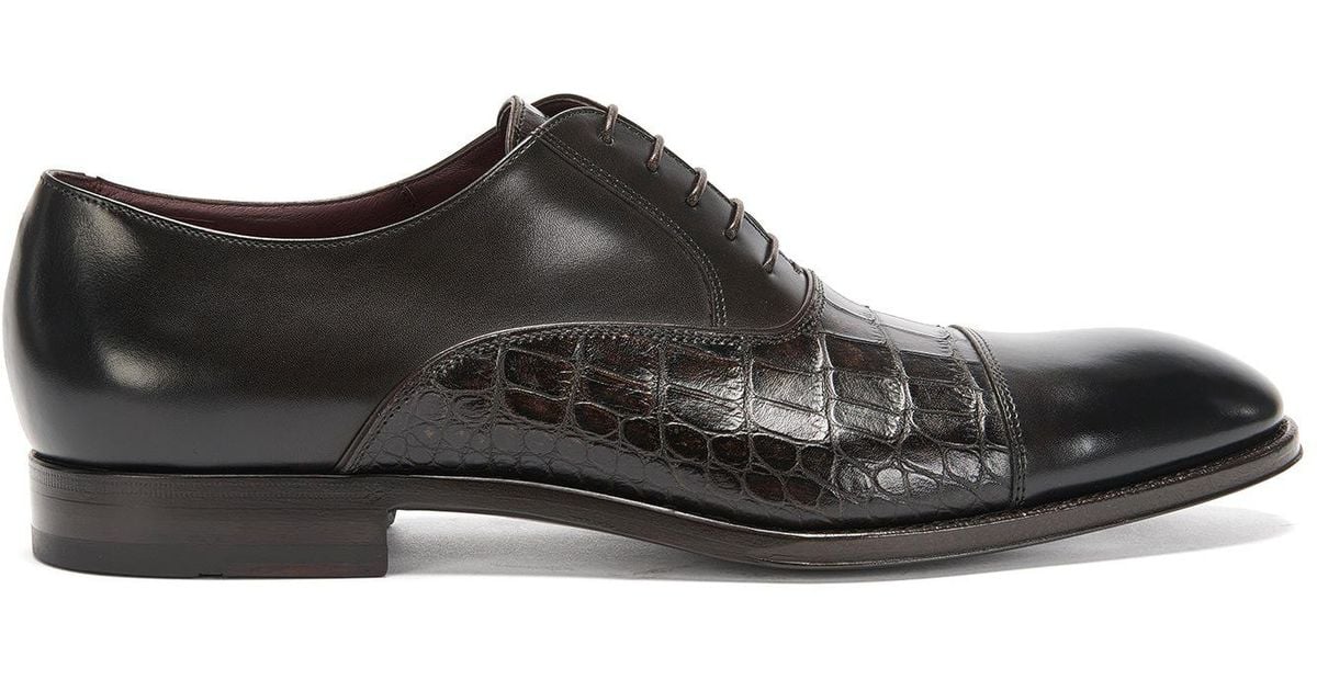 hugo boss crocodile shoes