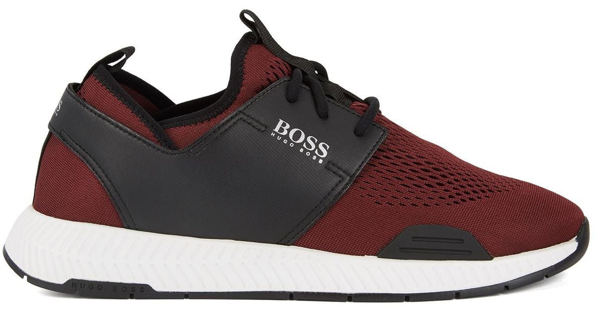 hugo boss trainers running