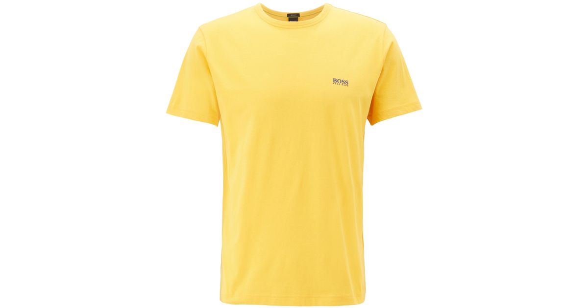 yellow boss t-shirt