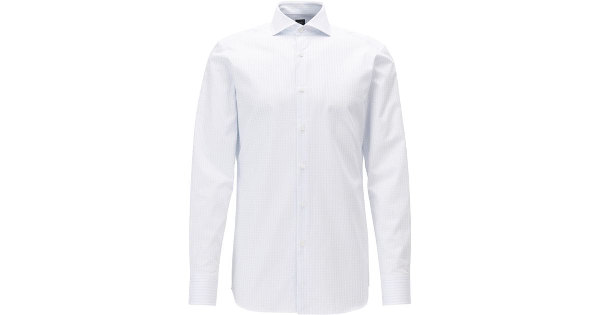 Herren Hugo Boss T Christo Men S Plaid Slim Fit Long Sleeve Dress Shirt Kleidung Accessoires Dvornik Com Mk