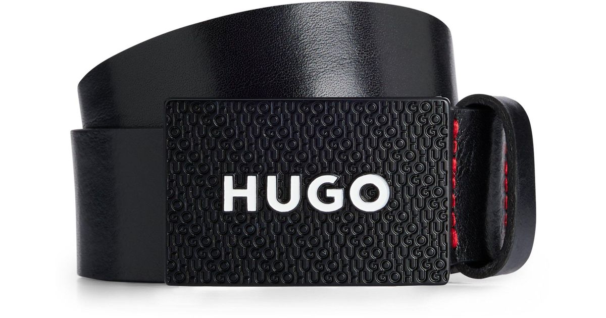 hugo boss plaque belt