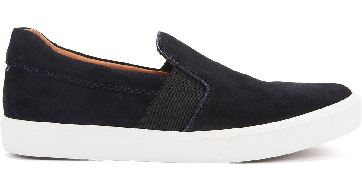hugo boss laceless trainers