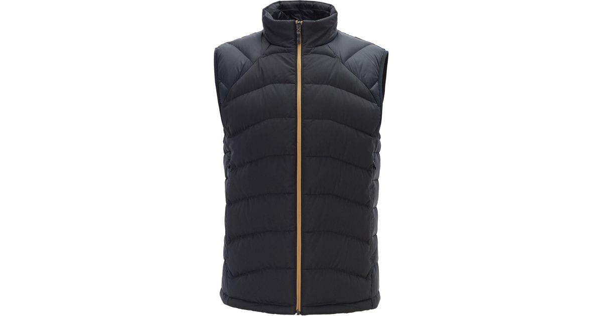 BOSS by HUGO BOSS Link2 Quilted Gilet With Reflective Details in Black for  Men - Lyst