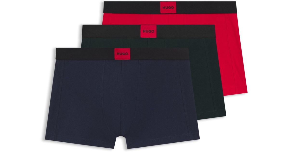Hugo Sizing HUGO Patterned Men's Underwear Size M in Blue for Men | Lyst