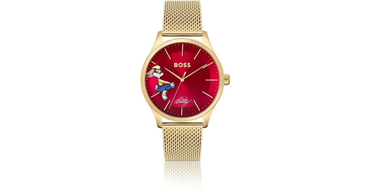 BOSS by HUGO BOSS Looney Tunes X Red dial Watch With Lola Bunny