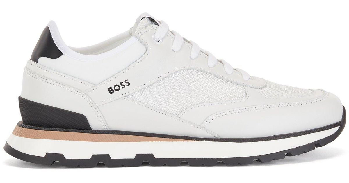 tessuti boss trainers