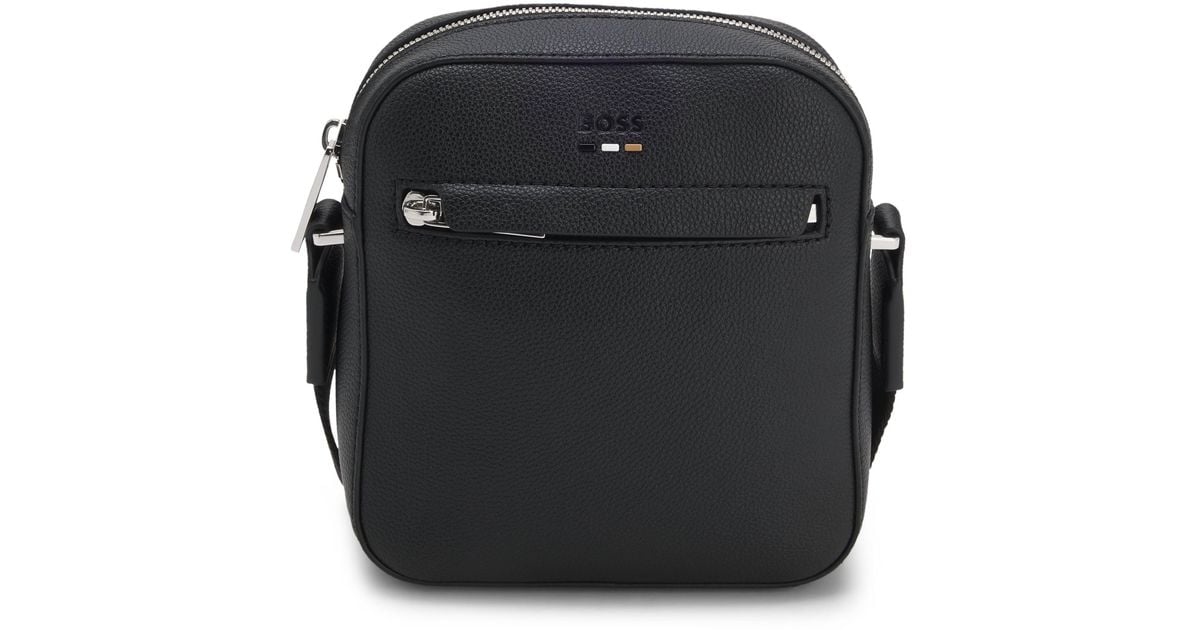 BOSS Black Men's Reporter Bags for Men | Lyst