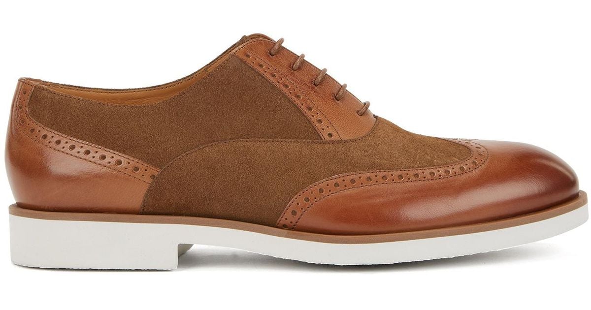 boss legend brogue derby