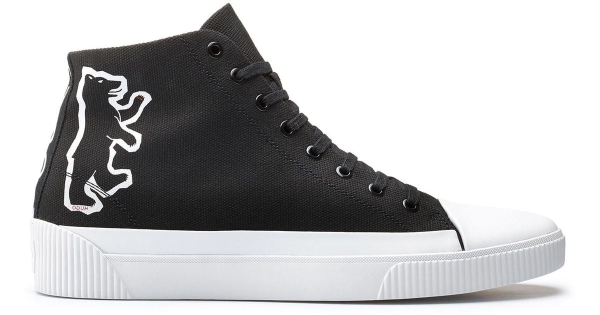 hugo boss high sneaker