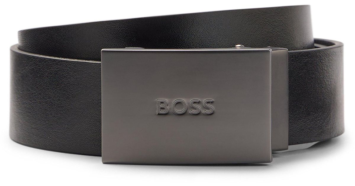 hugo boss plaque belt