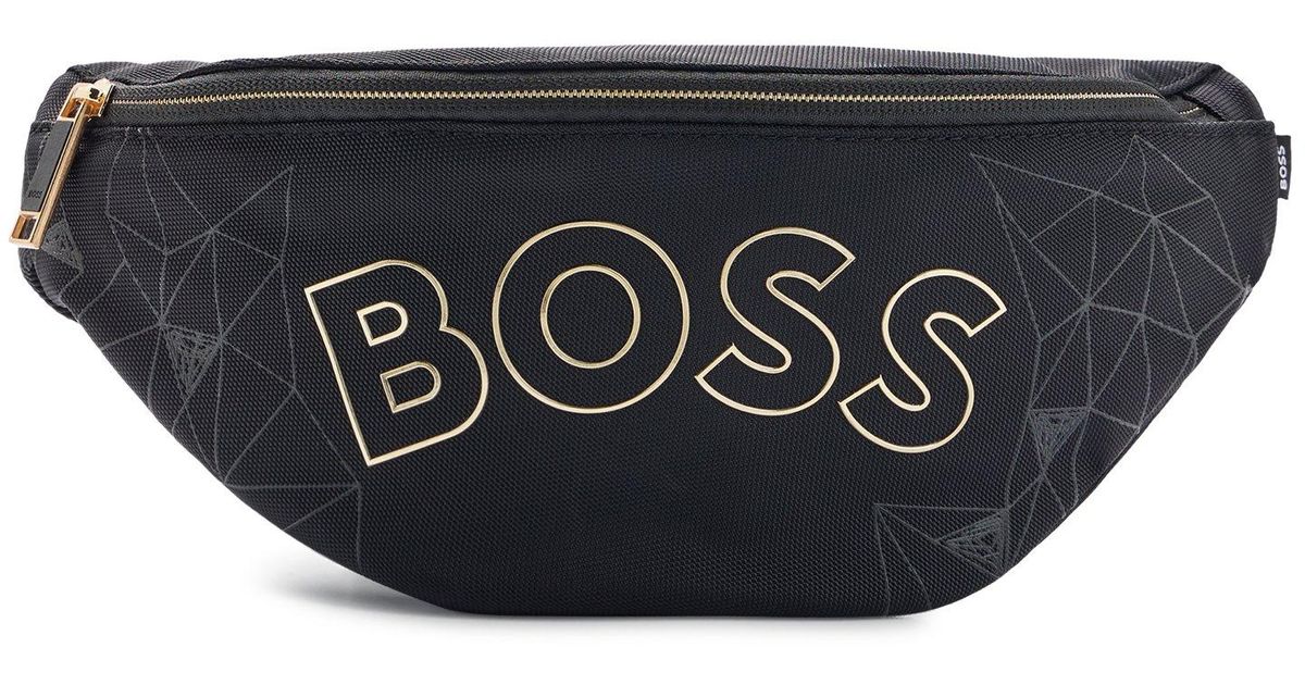 BOSS by HUGO BOSS Synthetic Recyclednylon Belt Bag With Outline Logo