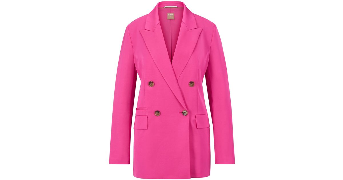 BOSS by HUGO BOSS X Alica Schmidt Regularfit Jacket With Double