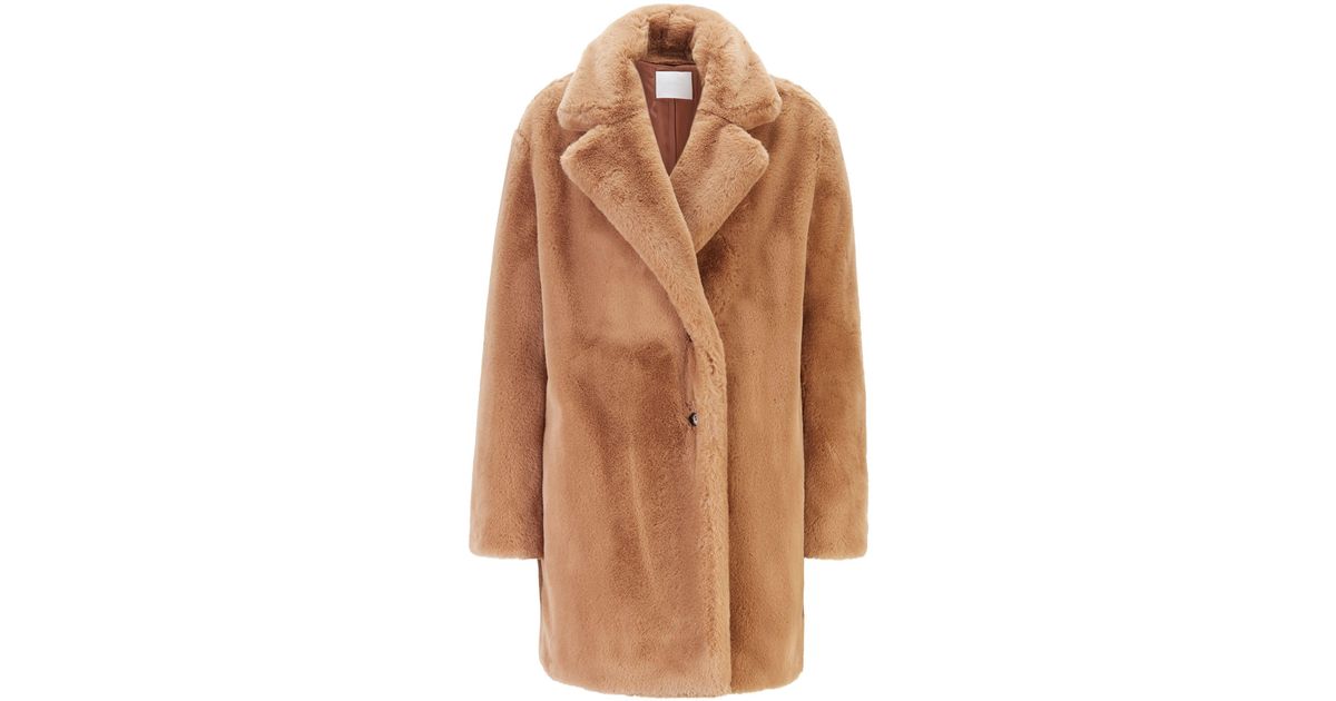 boss fur coat