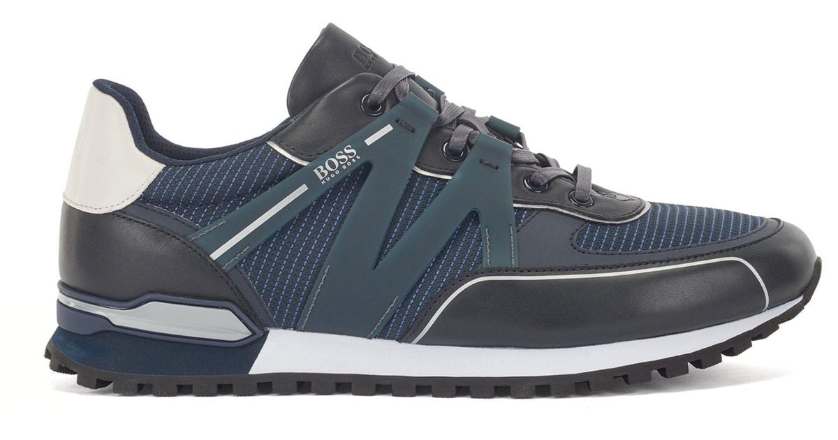 hugo boss hybrid running trainers